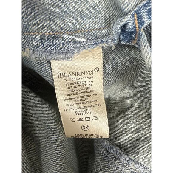 BLANKNYC Denim Mini Dress Smooth Talker Size XS - Picture 11 of 11
